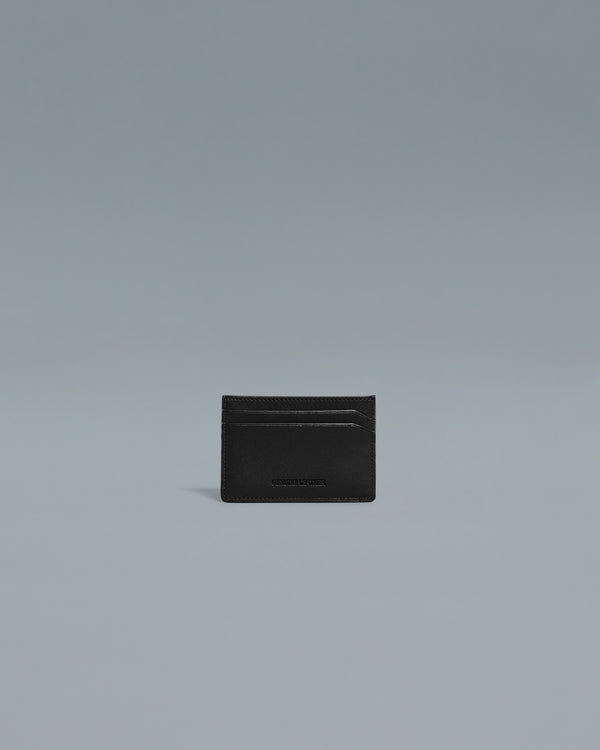 Alessandro Dell´acqua ADA Debossed And Printed Bifold Card Holder Black
