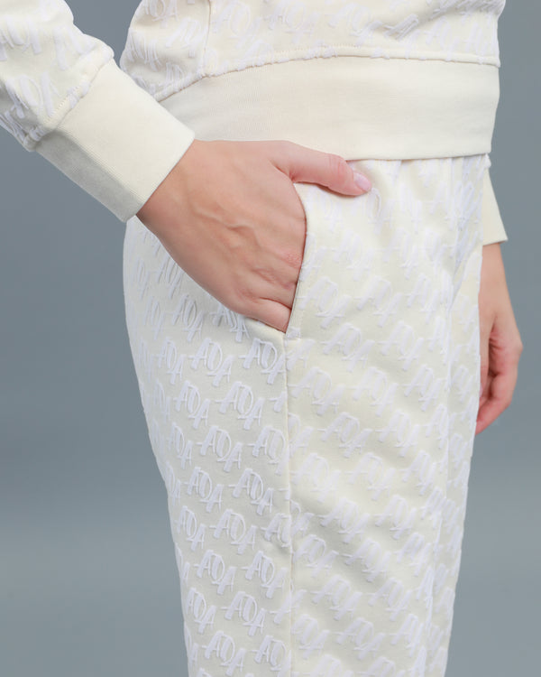 Alessandro Dell´acqua ADA Monogram Tracksuit Set Off-white