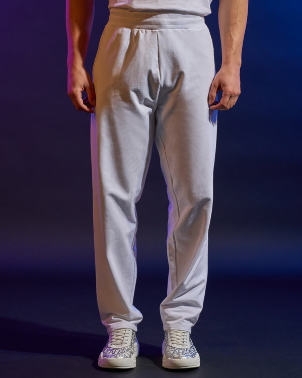 Alessandro Dell´acqua ADA Printed Track Pants White