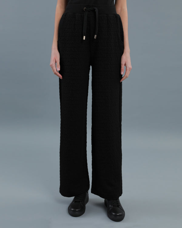 Alessandro Dell´acqua 3D Logo Sweatpants Black