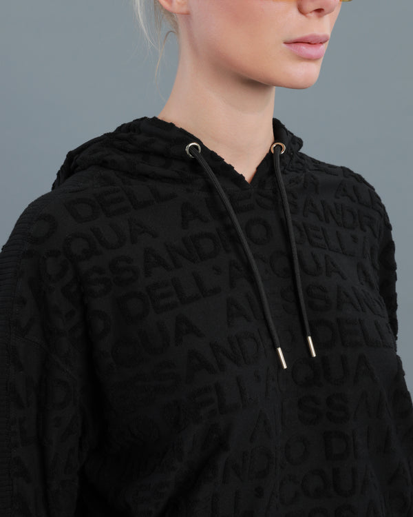 Alessandro Dell´acqua 3D Logo Tracksuit Set Black