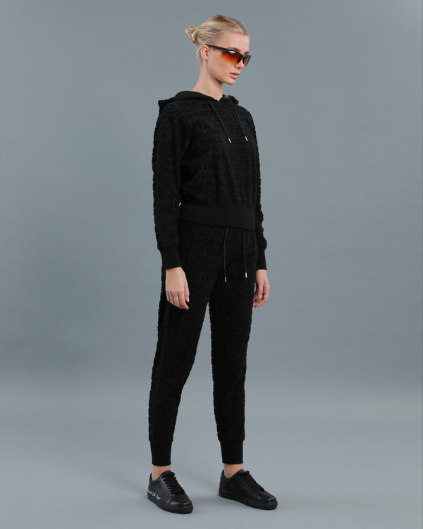 alessandro dell´acqua 3D Logo Tracksuit Set Black