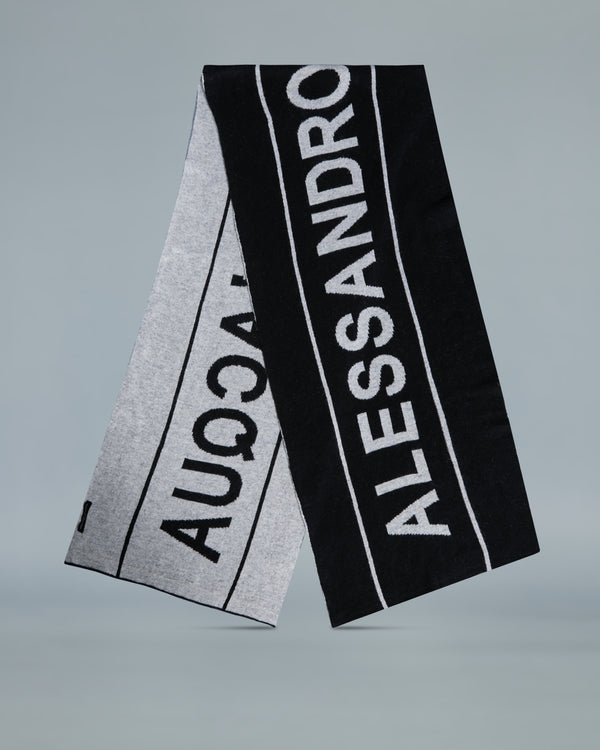 alessandro dell´acqua ADA Knitted Scarf Black