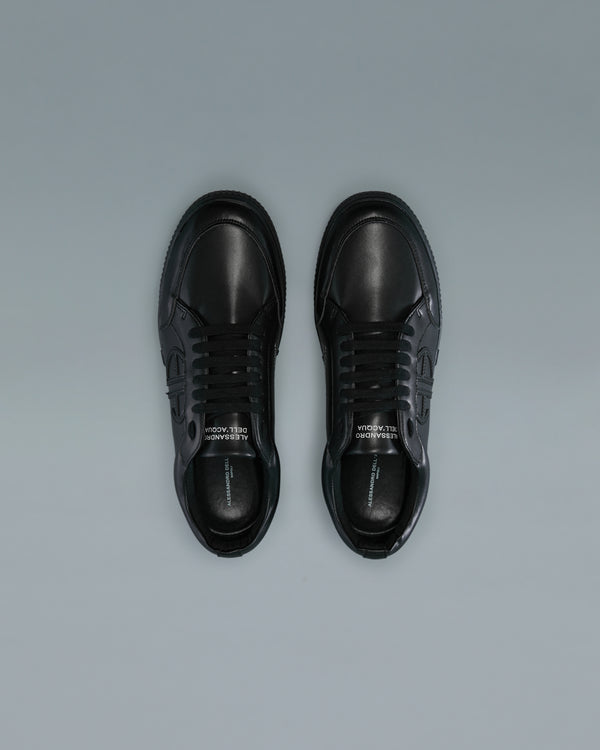 Alessandro Dell´acqua ADA Patched Sneakers Black