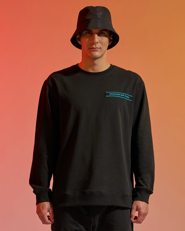 Alessandro Dell´acqua ADA Tapered Sweatshirt Black
