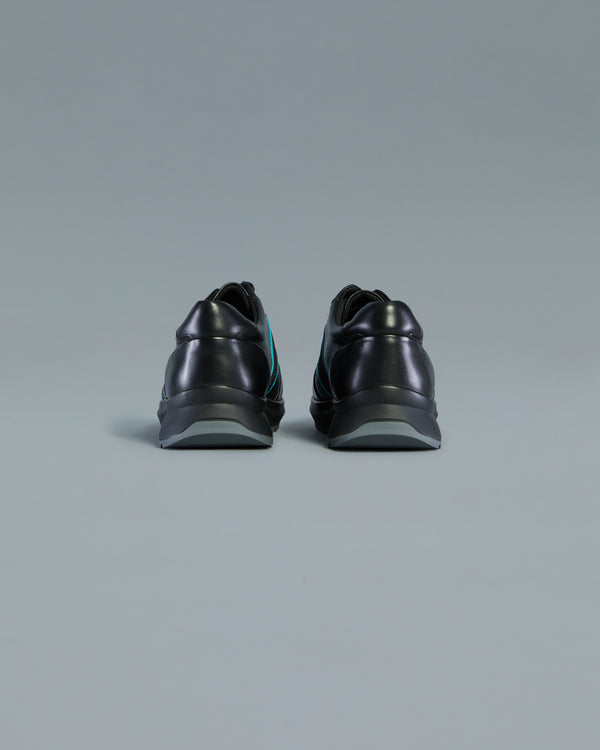 Alessandro Dell´acqua Brand Taped Sneakers Black