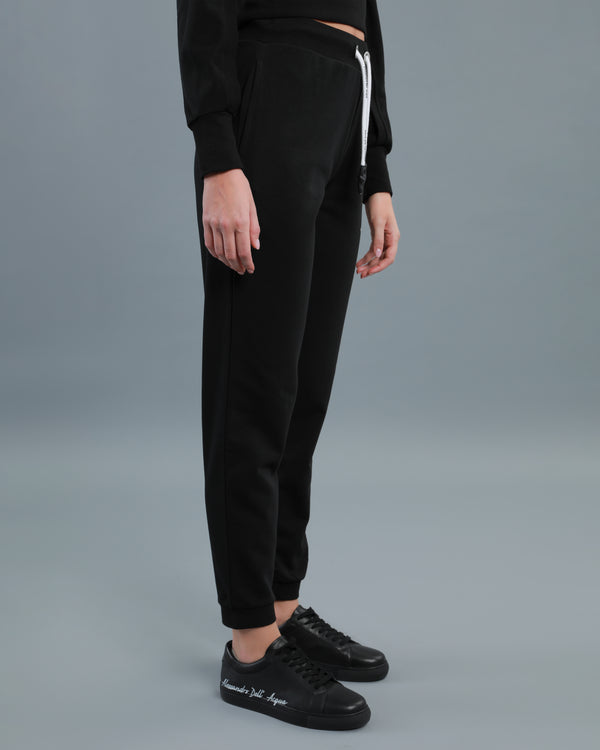 Alessandro Dell´acqua Cut-out Tracksuit Set Black