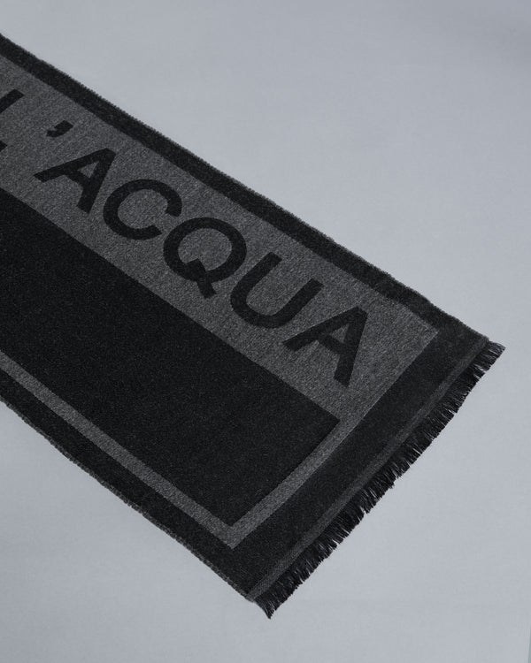 Alessandro Dell´acqua Fringed ADA Scarf Grey