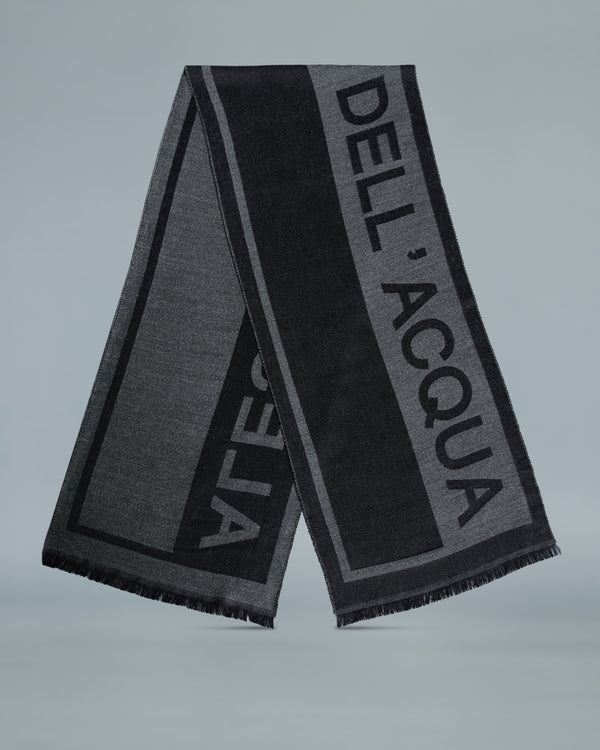 alessandro dell´acqua Fringed ADA Scarf Grey