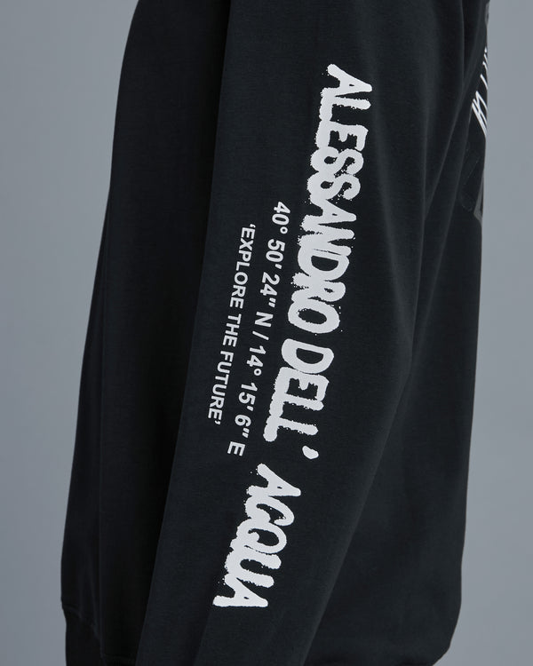 Alessandro Dell´acqua Graphic ADA Sweatshirt Black