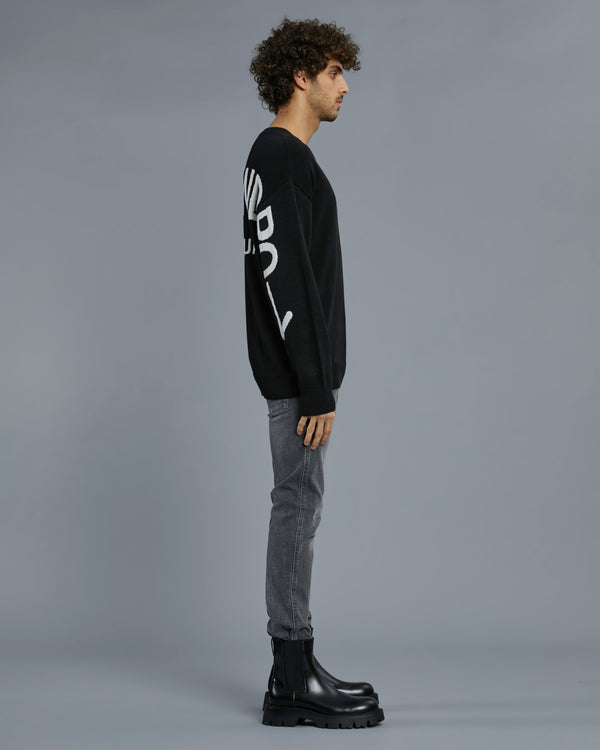 Alessandro Dell´acqua Knitted ADA Sweater Black