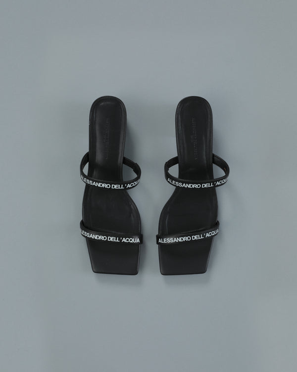 Alessandro Dell´acqua Logo Strap Open-Toe Sandals