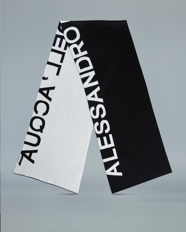 alessandro dell´acqua Monochrome ADA Scarf Black