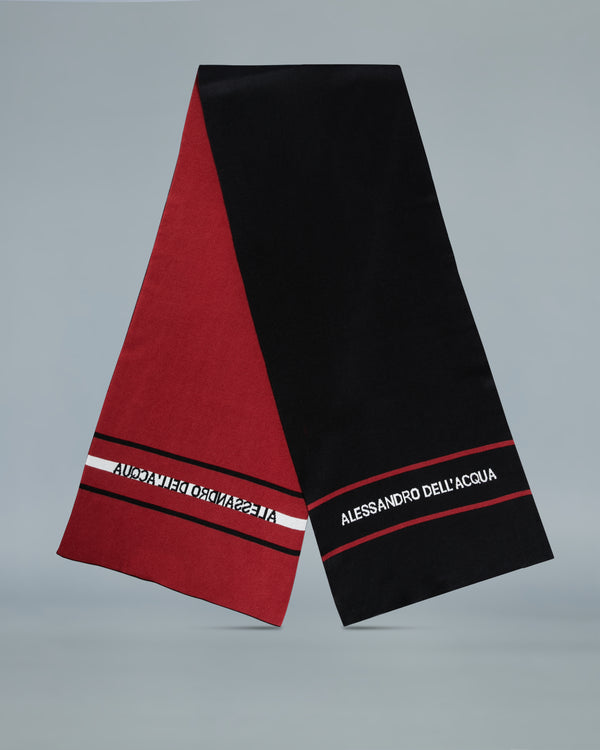 alessandro dell´acqua Outlined ADA Scarf Black