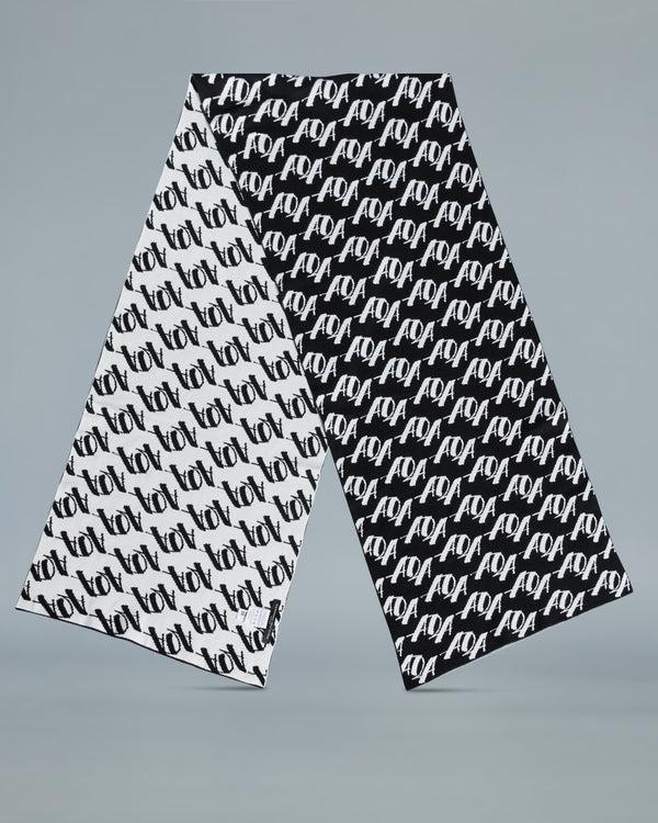 alessandro dell´acqua Script ADA Scarf Black