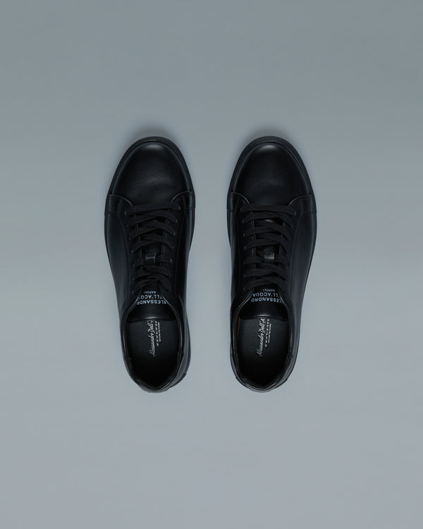 Alessandro Dell´acqua Solid Tone Sneakers Black
