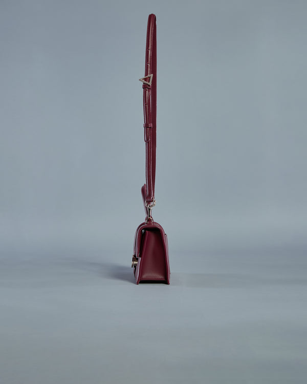 Alessandro Dell´acqua Trapezoid Crossbody Bag