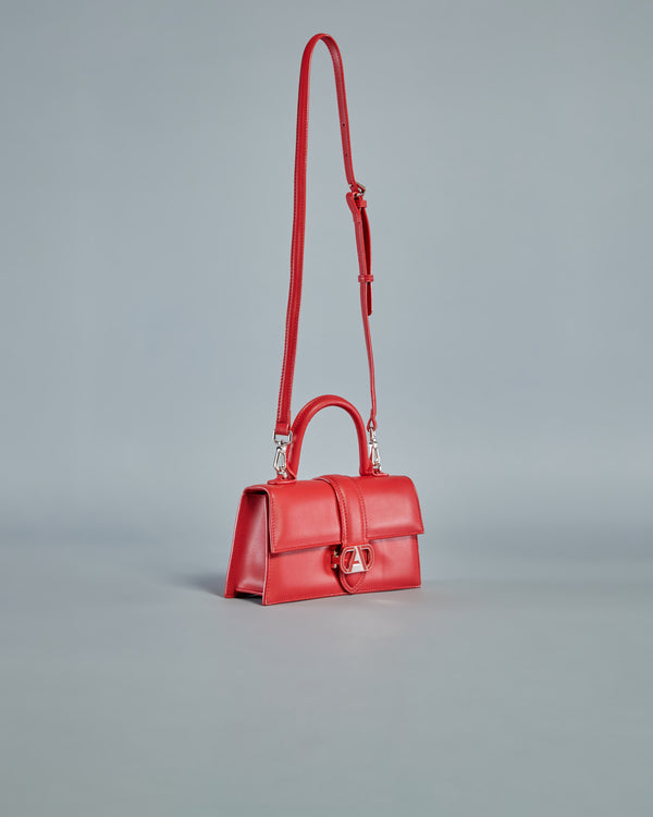 Alessandro Dell´acqua Trapezoid Crossbody Bag