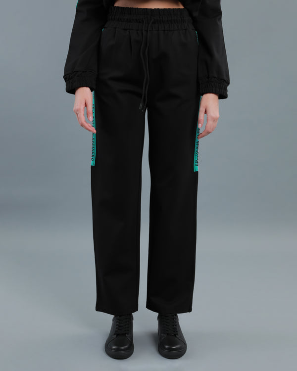 Alessandro Dell´acqua Bi-Color Logo Tape Tracksuit Set 210 ADA 8025