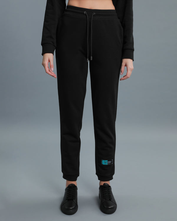 Alessandro Dell´acqua Bi-Color Patch Tracksuit Set Black
