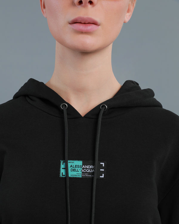 Alessandro Dell´acqua Bi-Color Patch Tracksuit Set Black