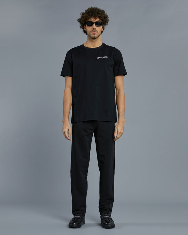 alessandro dell´acqua Broken ADA Print T-Shirt Black