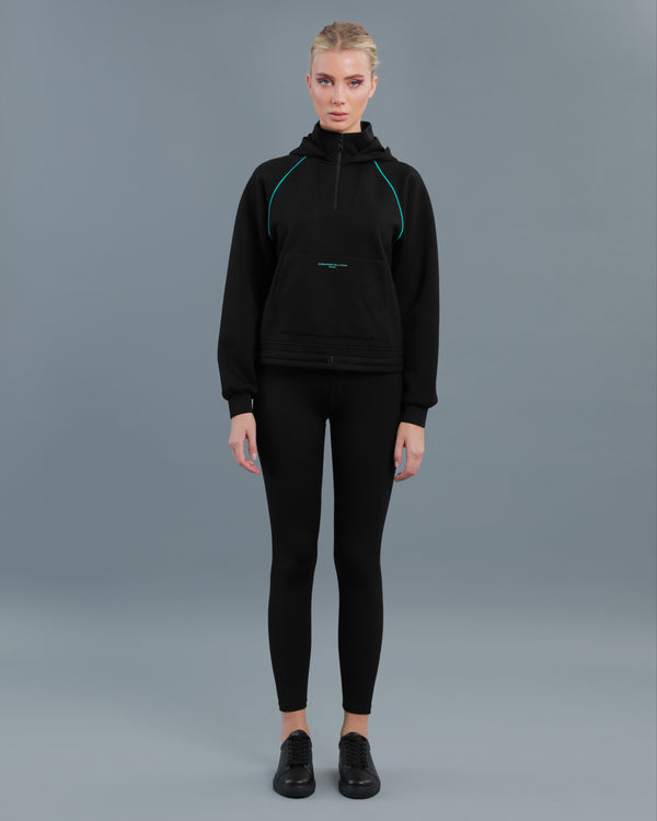 alessandro dell´acqua Contrast Logo Band Leggings Black