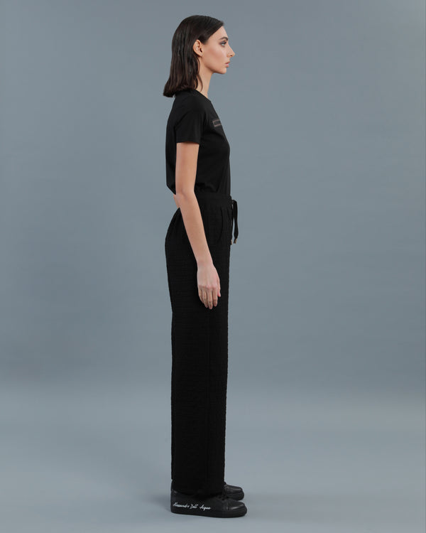 Alessandro Dell´acqua Embroidered Patch T-Shirt Black