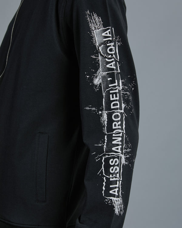 Alessandro Dell´acqua Graphic ADA Print Track Jacket Black