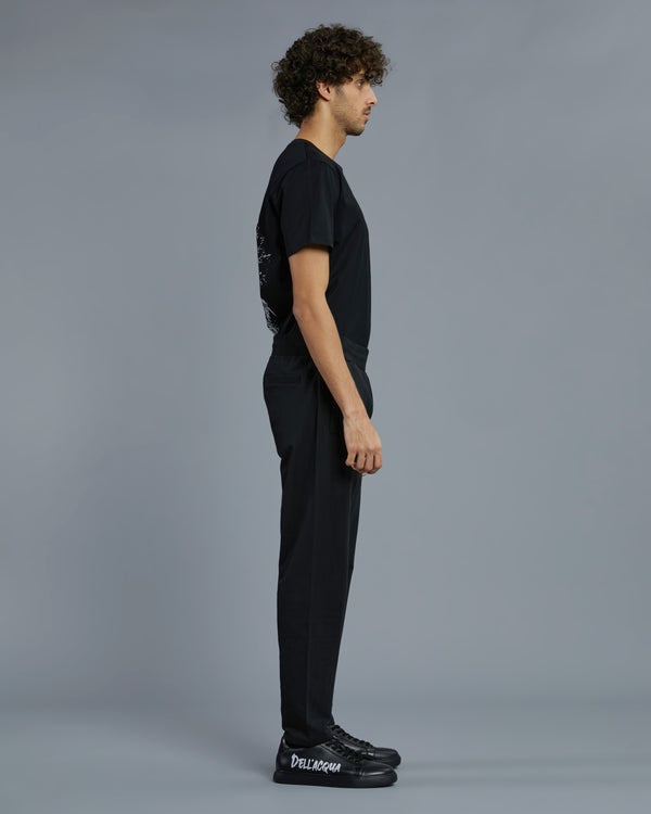 Alessandro Dell´acqua Graphic ADA Print Track Pants Black