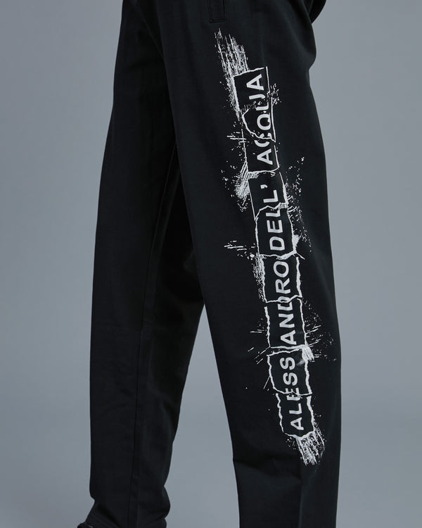 Alessandro Dell´acqua Graphic ADA Print Track Pants Black