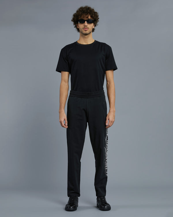 alessandro dell´acqua Graphic ADA Print Track Pants Black