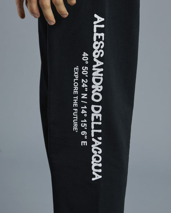 Alessandro Dell´acqua Graphic ADA Track Pants Black