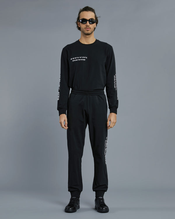 alessandro dell´acqua Graphic ADA Track Pants Black