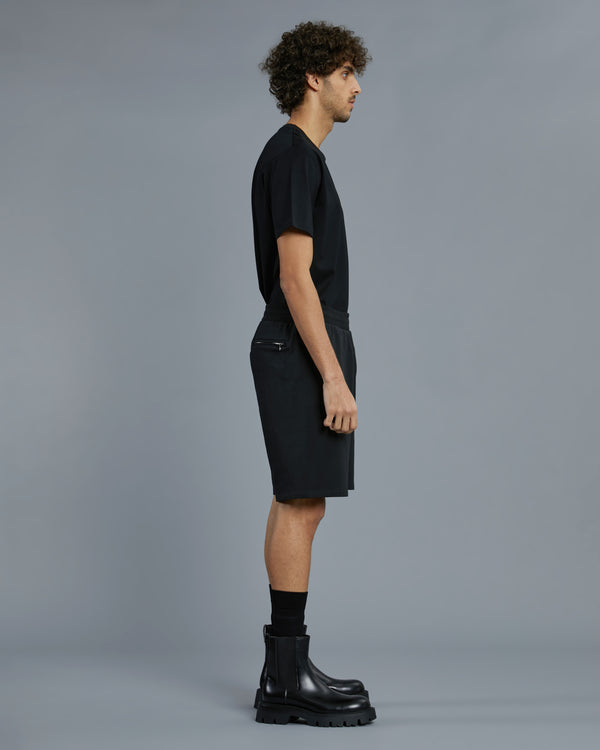 Alessandro Dell´acqua Illusion ADA Print Track Shorts Black