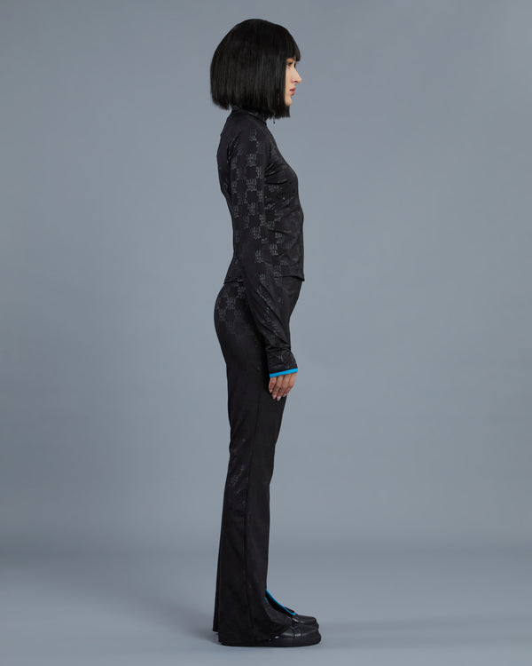 Alessandro Dell´acqua Illusion Effect Track Jacket Black