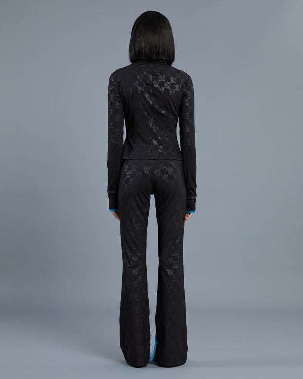 Alessandro Dell´acqua Illusion Effect Track Jacket Black