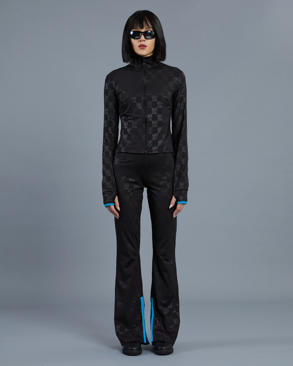 alessandro dell´acqua Illusion Effect Track Jacket Black