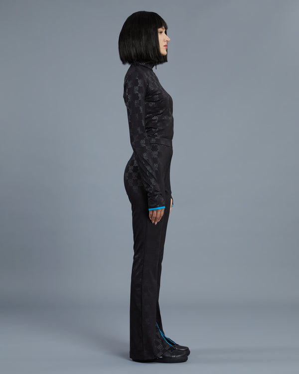 Alessandro Dell´acqua Illusion Effect Trousers Black