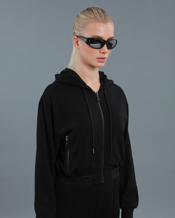 Alessandro Dell´acqua Logo Band Tracksuit Set Black