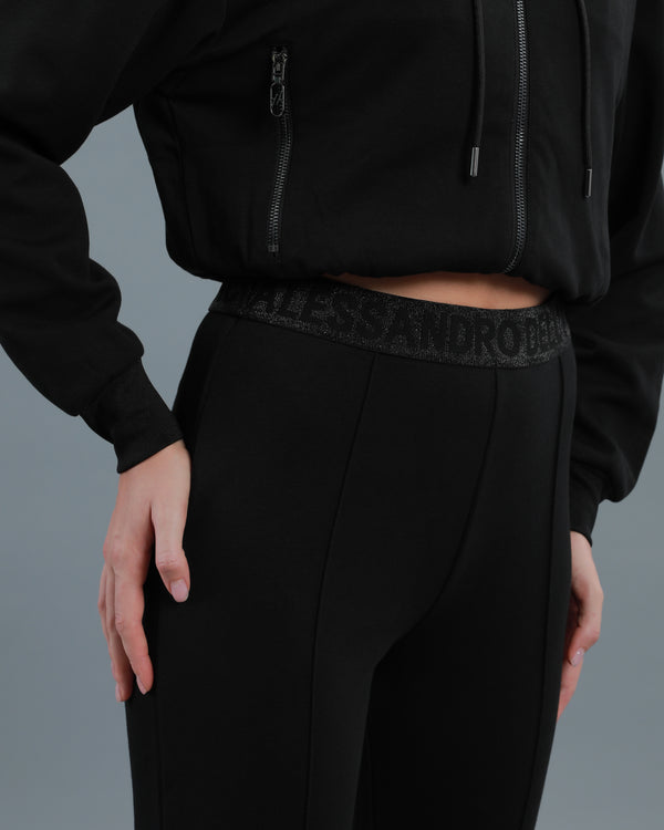 Alessandro Dell´acqua Logo Band Tracksuit Set Black