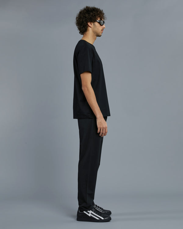 Alessandro Dell´acqua Monochrome ADA Print T-Shirt Black