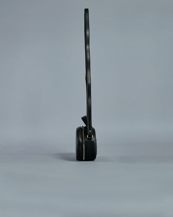 Alessandro Dell´acqua Monogram Patched Crossbody Bag