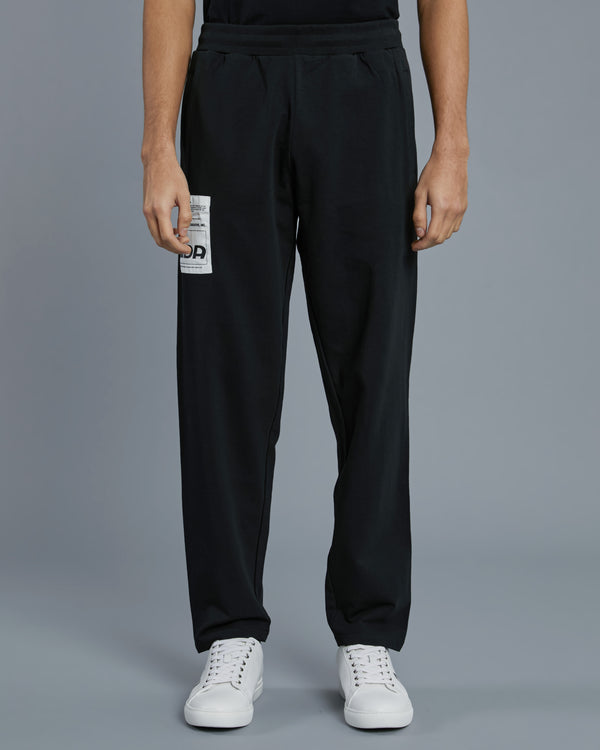 Alessandro Dell´acqua Patched Side Track Pants Black
