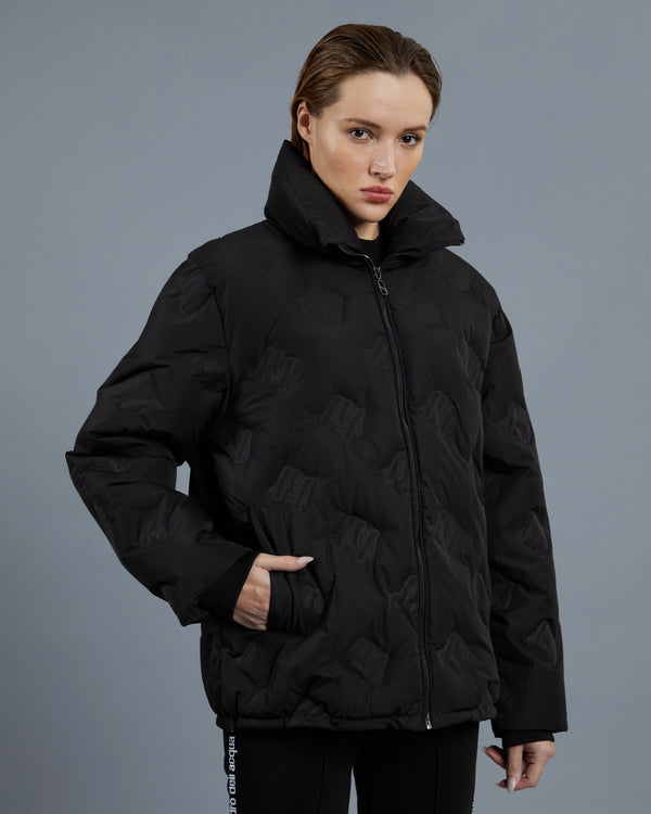 Alessandro Dell´acqua Script ADA Puffer Jacket Black