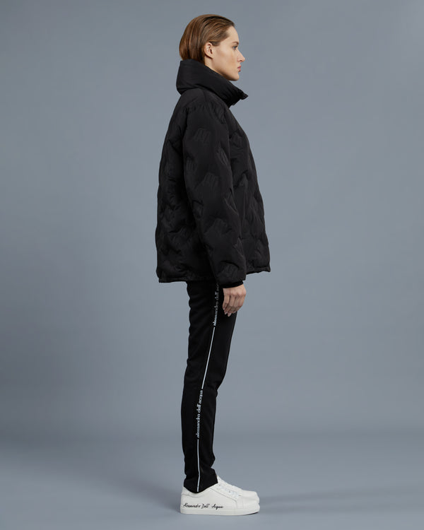 Alessandro Dell´acqua Script ADA Puffer Jacket Black