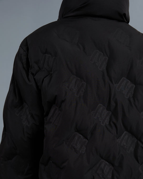 Alessandro Dell´acqua Script ADA Puffer Jacket Black