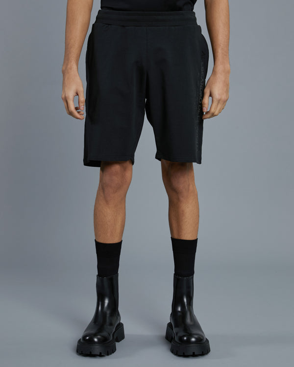 Alessandro Dell´acqua Solid Tone Track Shorts Black