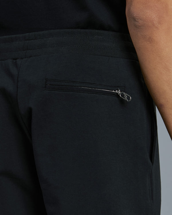 Alessandro Dell´acqua Solid Tone Track Shorts Black