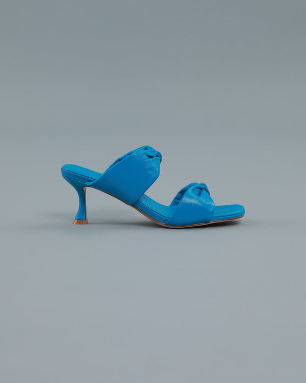 alessandro dell´acqua Twist Strap Heeled Sandals Blue